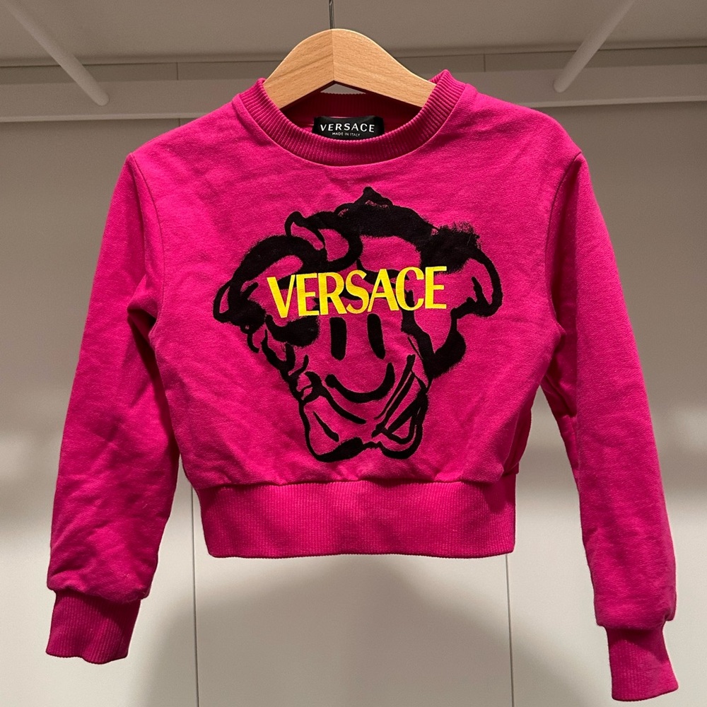4T Versace Crop Sweatshirt